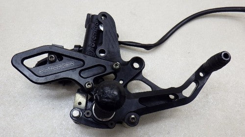 Striker Yamaha XSR900 RN56J Rearsets with Master Cylinder