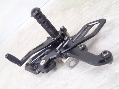 Striker Yamaha FZ1 Feather RN21J Rearset Kit 4-Position Black
