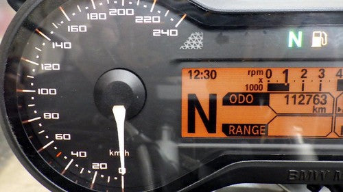 BMW R1200R LC Instrument Cluster Meter ECU Main Switch