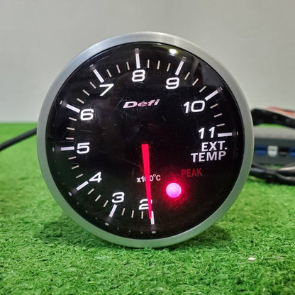Defi 60mm Gauge Set Turbo Boost Exhaust Temp Oil Temp Oil Pressure