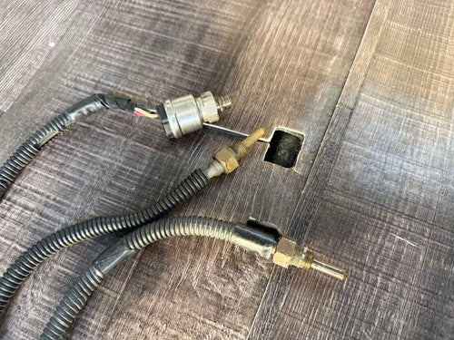 Defi White Gauge Meter Early Model Instrument Cluster