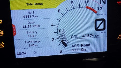 KTM 390 Adventure Speedometer Gauge ECU Main Switch