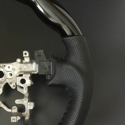 Piano Black Sport Type Steering Wheel For Toyota PRIUS ZVW30