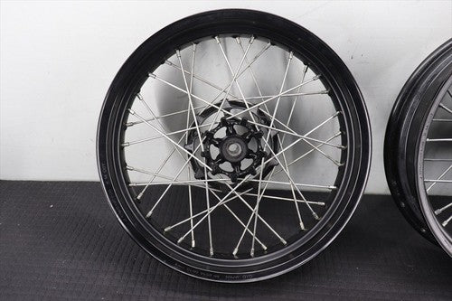 Yamaha WR250X Genuine OEM Front Rear Wheel Set Hub Rim Spoke 17 inch
