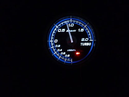 Defi ADVANCE C2 Boost Gauge Blue Illumination Φ60mm DF12601
