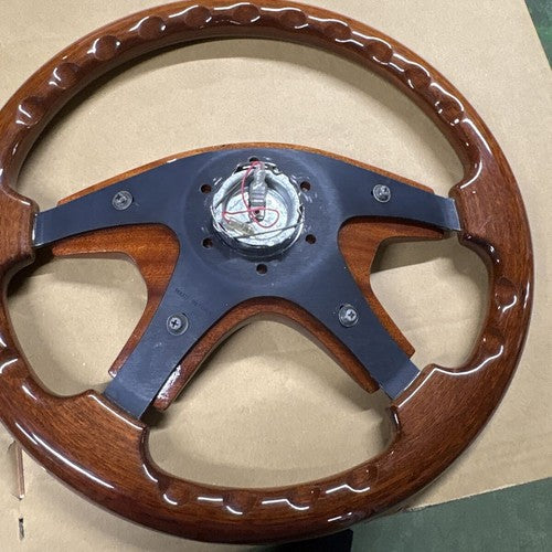 NARDI Wood Steering Wheel Classic Vintage Italy Made