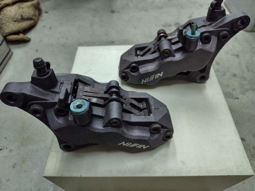 Nissin 6-Pot Front Brake Caliper 90mm Pitch