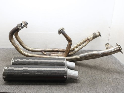 SP Takao Yamaha V-MAX 1200 2WE Full Exhaust System Stainless Steel Carbon