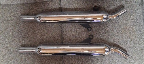 Triumph Bonneville 865 Genuine OEM Muffler Pair 2206355 2206360