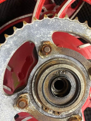 Yamaha RZ250 RZ350 Wheel Set Front Rear OEM