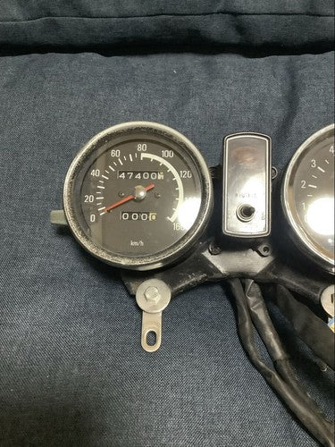 Yamaha SR500 400 Early Model Instrument Cluster Speedometer Tachometer 2H6