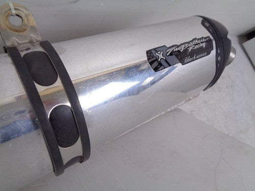 Two Brothers Racing BMW F800R 09-18 Aluminum Oval Slip-On Muffler