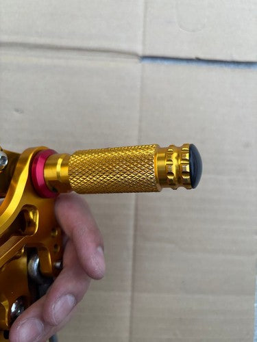 KEMI MOTO Yamaha YZF-R25 Rearsets Gold Left Right Set
