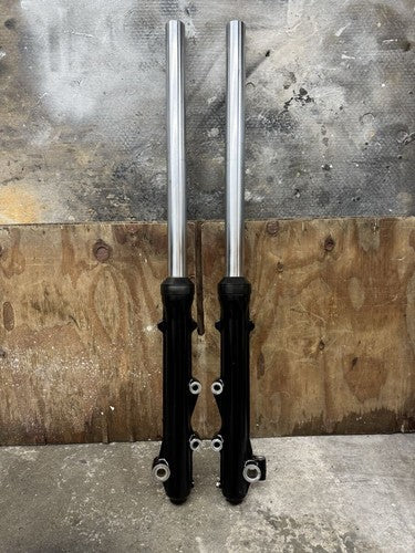 Kawasaki Z400FX E1-3 Genuine OEM Front Fork Suspension Left Right Set