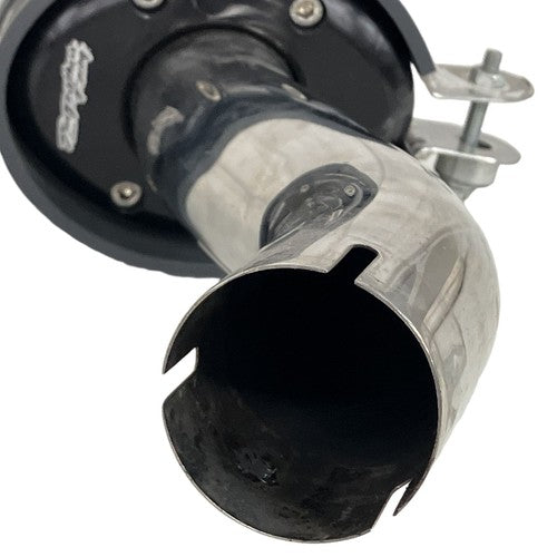 Two Brothers Racing Black Series Slip-On Carbon Muffler Kawasaki ZX-10R 2004