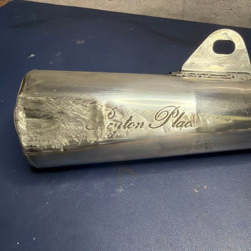 Peyton Place Megaphone Slip-On Muffler Yamaha SR400 SR500 JMCA