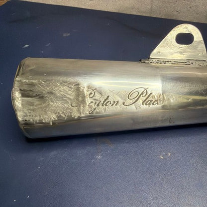 Peyton Place Megaphone Slip-On Muffler Yamaha SR400 SR500 JMCA