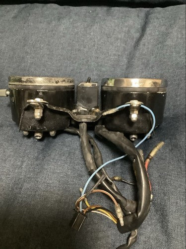 Yamaha SR500 400 Early Model Instrument Cluster Speedometer Tachometer 2H6