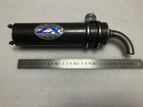 LeoVince Carbon Expansion Chamber 2-Stroke 42mm Pitch