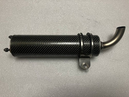LeoVince Carbon Expansion Chamber 2-Stroke 42mm Pitch