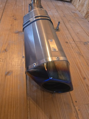 BEET NASSERT Evolution TYPE-II Kawasaki Ninja ZX-6R Slip-On Muffler
