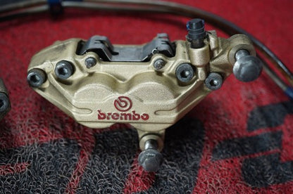 Brembo Yamaha TRX850 Front Brake Caliper Brake Hose 4NX
