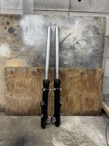 Kawasaki Z400FX E1-3 Genuine OEM Front Fork Suspension Left Right Set