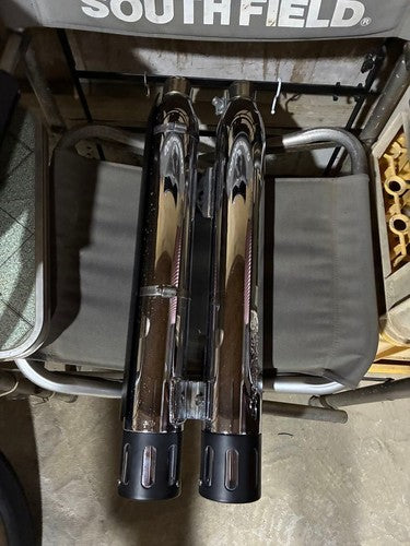 Harley-Davidson Screamin Eagle Slip-On Muffler Chrome Dyna Pair