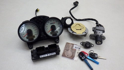 Ducati Monster S4RS Meter Cluster ECU Key Set Testastretta