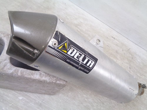 ARuz DELTA Barrel 4 Yamaha Serow 250 XT250X Tricker Slip-On Muffler