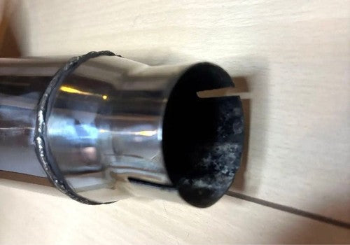 SuperTrapp Stainless Steel Megaphone Muffler Mirror Polished 375mm