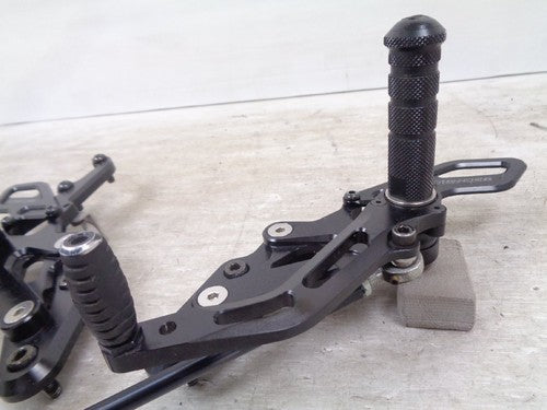 Striker Yamaha FZ1 Feather RN21J Rearset Kit 4-Position Black