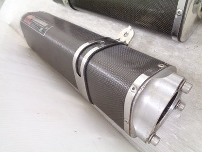 Yoshimura Tri-Oval Cyclone Suzuki GSX1300R Hayabusa GW71A 99-07 Slip-On Muffler