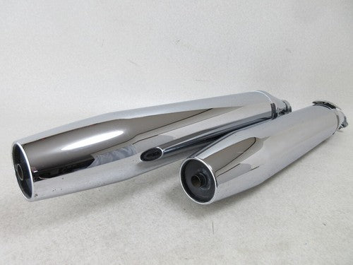 Yamaha Dragstar 1100 OEM Full Exhaust System Muffler Silencer