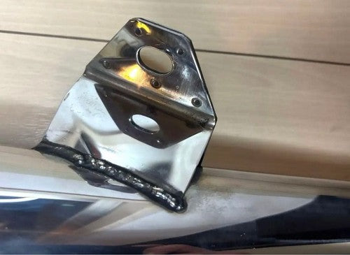 SuperTrapp Stainless Steel Megaphone Muffler Mirror Polished 375mm