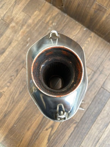 LCI Slip-On Muffler Hexagon Honda CB1300 SC54 2006
