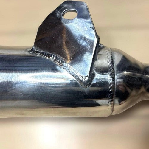SUPERTRAPP Honda TW200 Slip-On Muffler Silencer 4" Aluminum