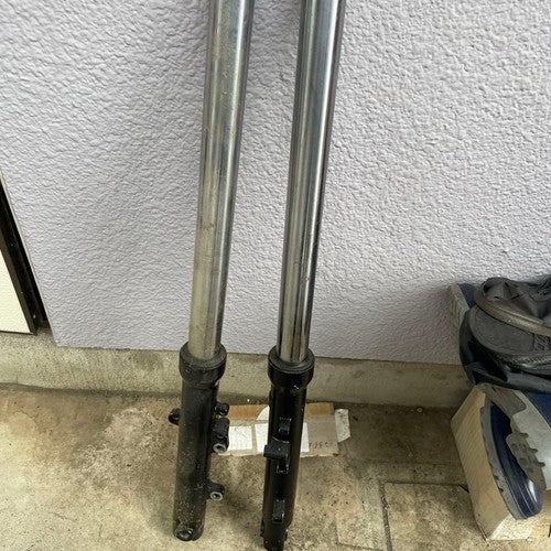 Honda TRX850 Stem Swingarm + Yamaha YZF600R Thundercat Fork Set