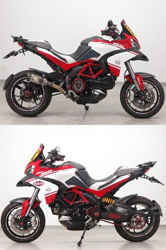 LeoVince Ducati Multistrada 1200 S 2010-2014 Carbon Titanium Slip-On