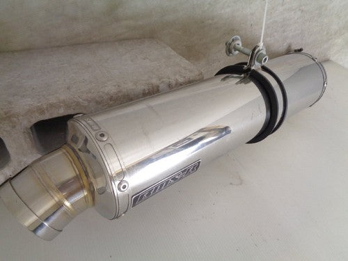 BEAMS R-EVO Honda CBR400R NC56 Stainless Slip-On Muffler 19-23
