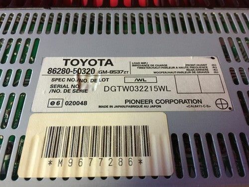 TOYOTA LEXUS Celsior UCF30 UCF31 PIONEER AUDIO SYSTEM AMPLIFIER 86280-50320