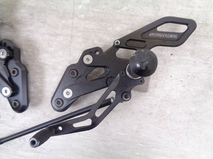 Striker Yamaha FZ1 Feather RN21J Rearset Kit 4-Position Black