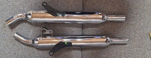 Triumph Bonneville 865 Genuine OEM Muffler Pair 2206355 2206360