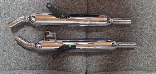 Triumph Bonneville 865 Genuine OEM Muffler Pair 2206355 2206360