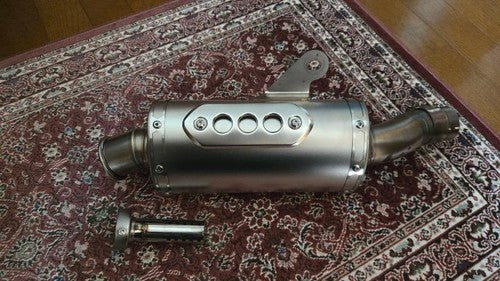 Triumph Scrambler 400X Speed 400 Muffler Exhaust