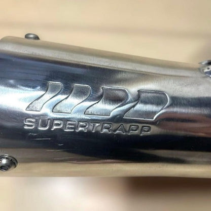 SUPERTRAPP Honda TW200 Slip-On Muffler Silencer 4" Aluminum