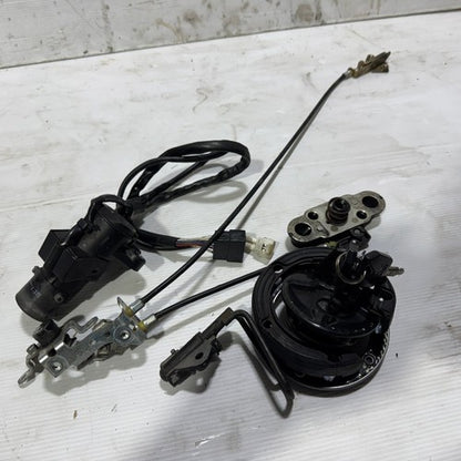 Kawasaki ZZR1400 ZXT40A Ignition Key Set Tank Cap Seat Lock
