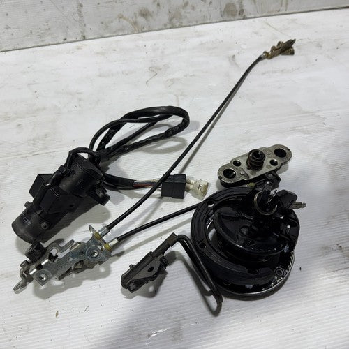Kawasaki ZZR1400 ZXT40A Ignition Key Set Tank Cap Seat Lock
