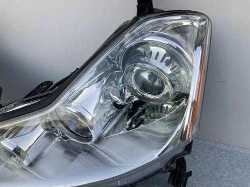 Infiniti Genuine M35 M45 Nissan Fuga 06-10 Halogen Headlight Lamp Pair OEM