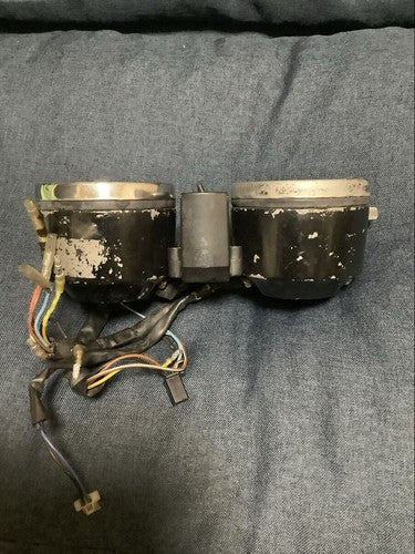 Yamaha SR500 400 Early Model Instrument Cluster Speedometer Tachometer 2H6